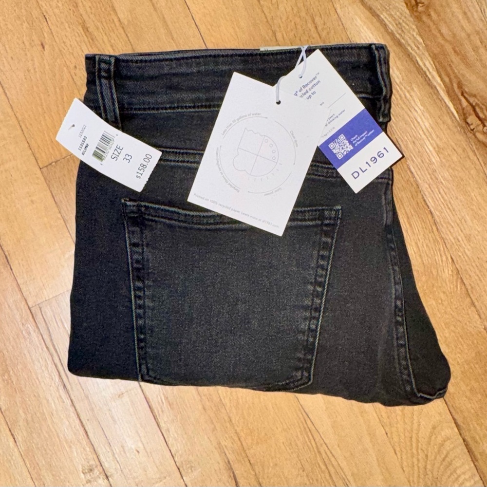 DL 1961 Men's Charcoal Skinny Jeans Brand New With Tags - Picture 6 of 8